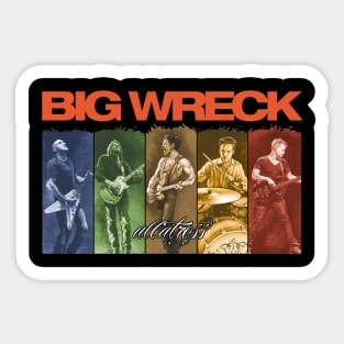 BIG WRECK BAND Sticker